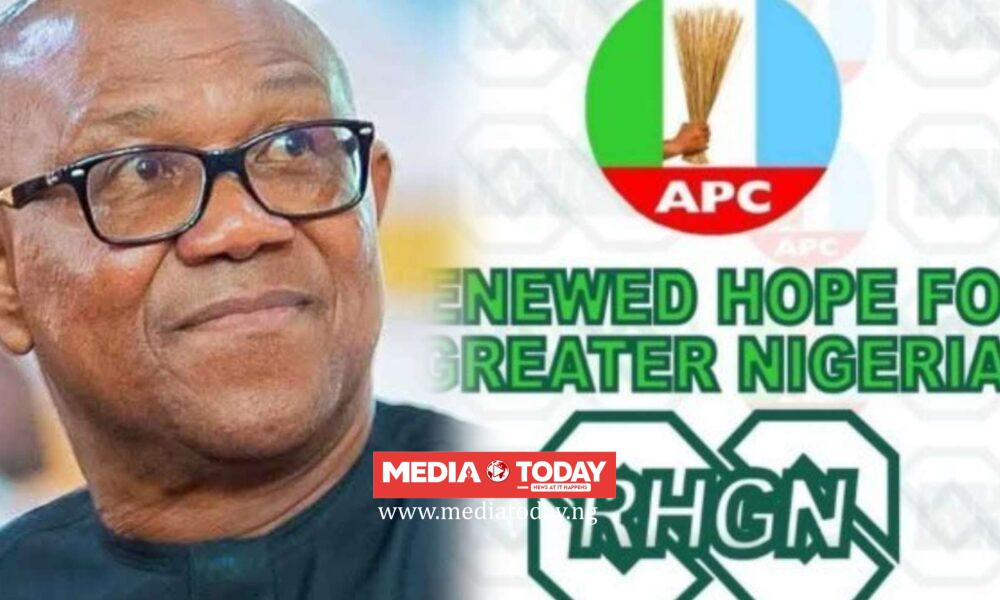 President Tinubu's Group, Renewed Hope, Urges Peter Obi to Step Aside i‌n 2027, Back Tinubu fo‌r S‍outheast’s Long-Term Gain
