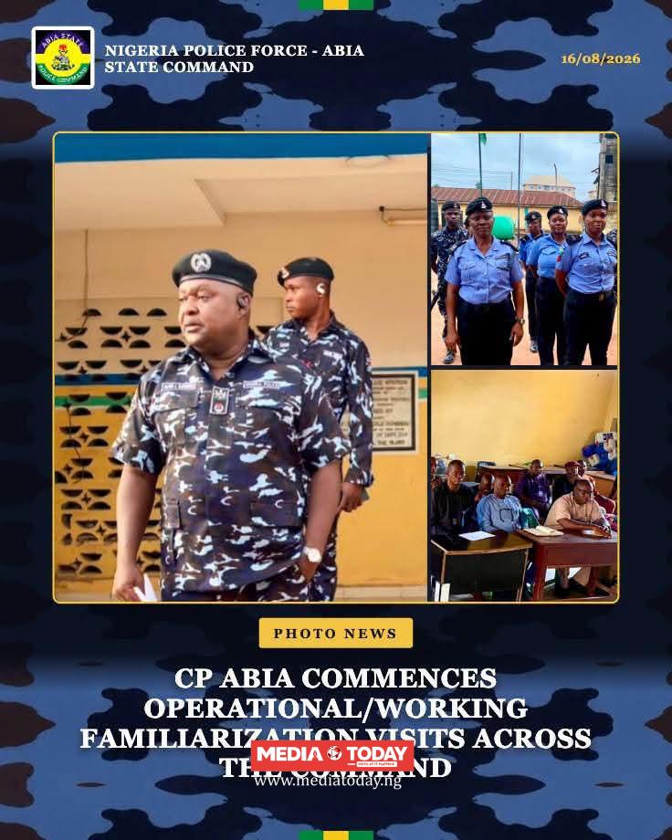 CP Afolabi Begins Unannounced Familiarization Visits Across Abia Police Formations.