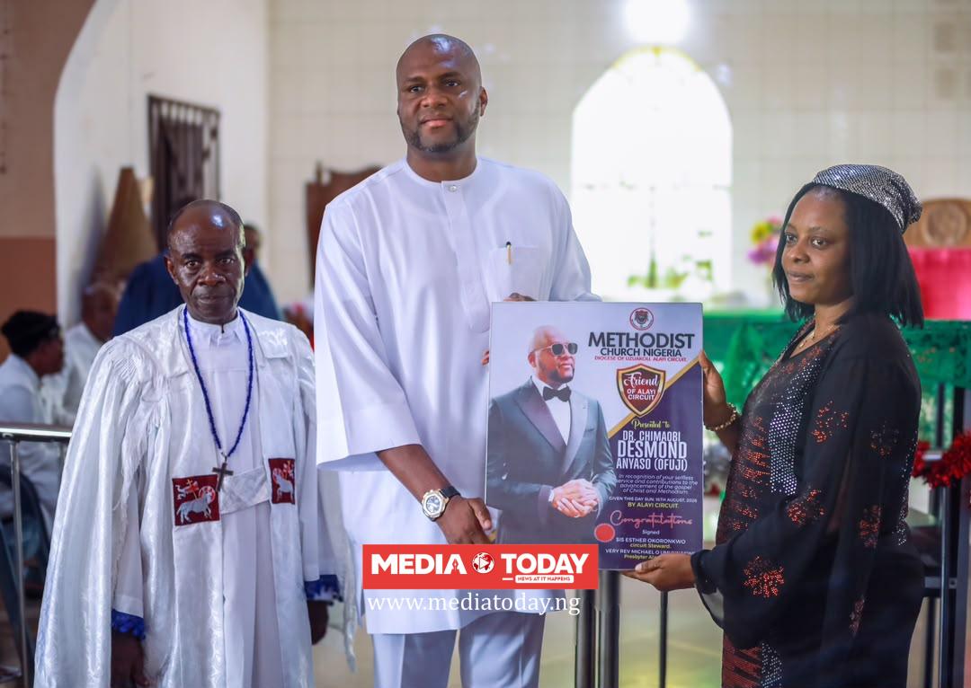 Methodist Church Honours Anyaso as ‘Friend of Alayi Circuit’