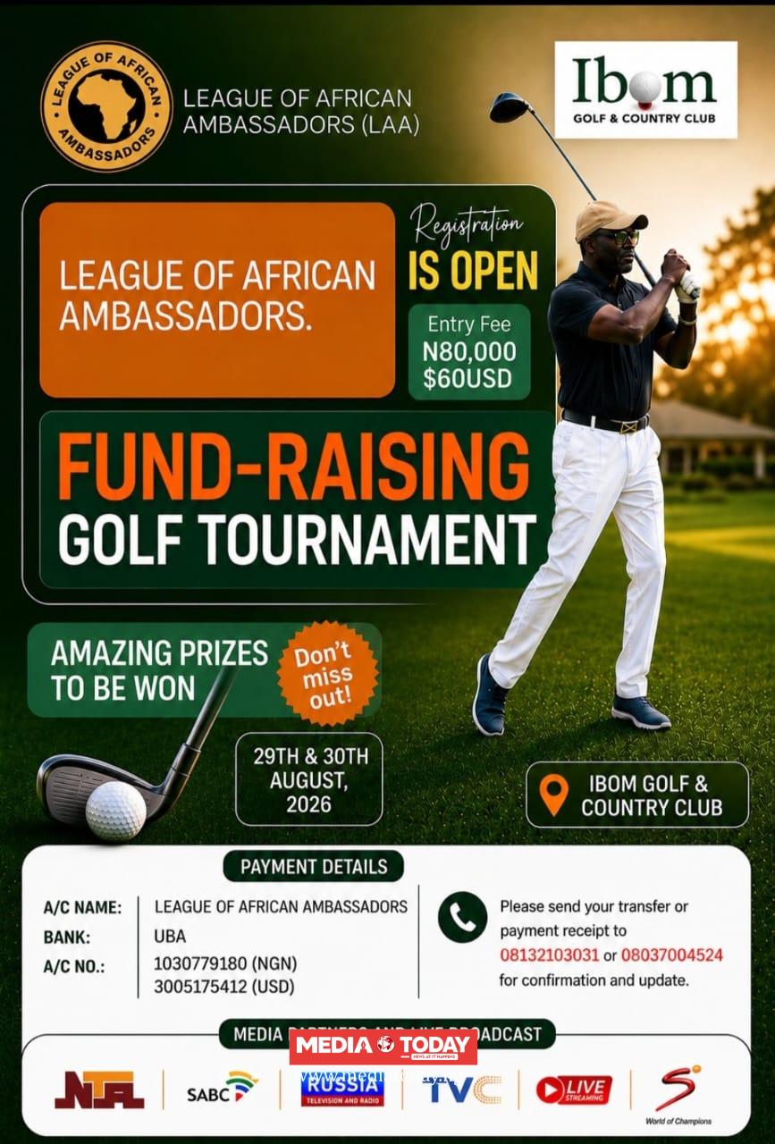 Foreign Affairs Minister Enikanolaiye to Grace League of African Ambassadors Golf Tournament in Uyo