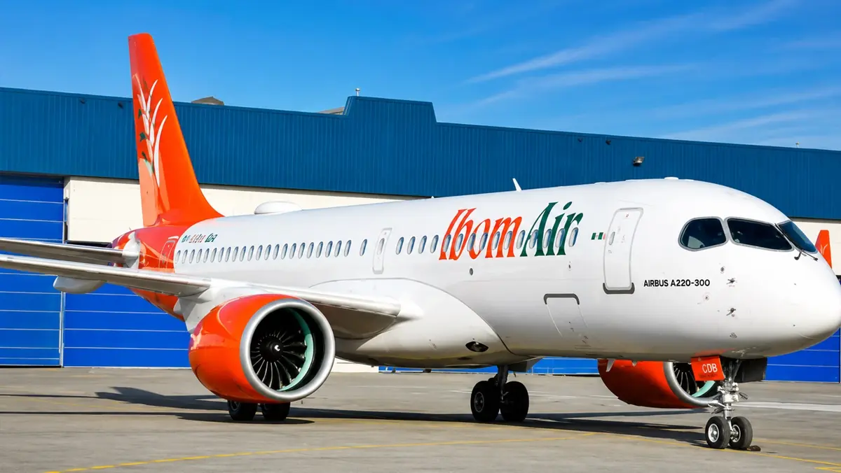 Ibom Air Expands Fleet With Delivery of Third Airbus A220-300