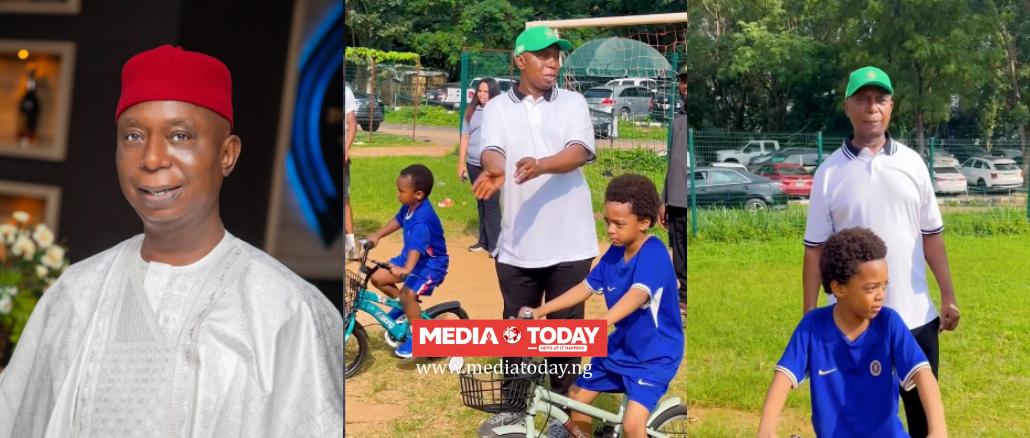 “They Didn’t Disappoint, I Was Impressed”- Ned Nwoko Proudly Shows Off Family During Fun Day At The Park