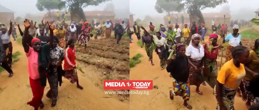 Tension In Plateau As Women Hit Streets To Protest Following De@dly Mangu Att@ck