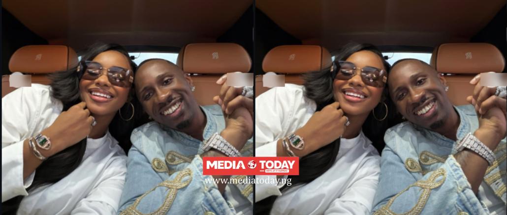“I’m My Husband’s Handbag”- Priscilla Ojo Shares Loved-Up Photos With Juma Jux