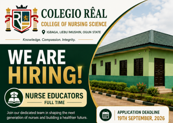 Colegio Réal College of Nursing Science Opens Applications for Full-Time Nurse Educators