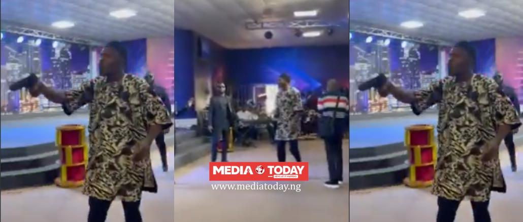 Moment Husband Storms Church With Gun After Wife Allegedly Spends Night at Pastor’s House