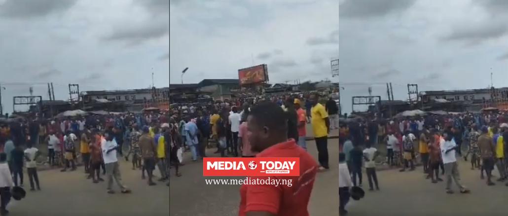 Chaos in Onitsha as traders block expressway over alleged police shooting