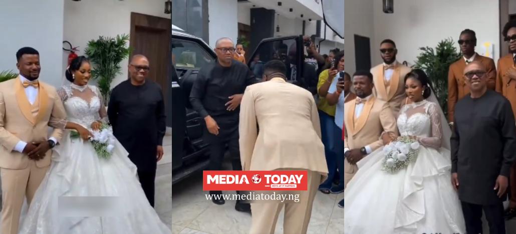 Peter Obi’s Surprise Appearance at Stanley Ontop’s Wedding Gets Nigerians Talking