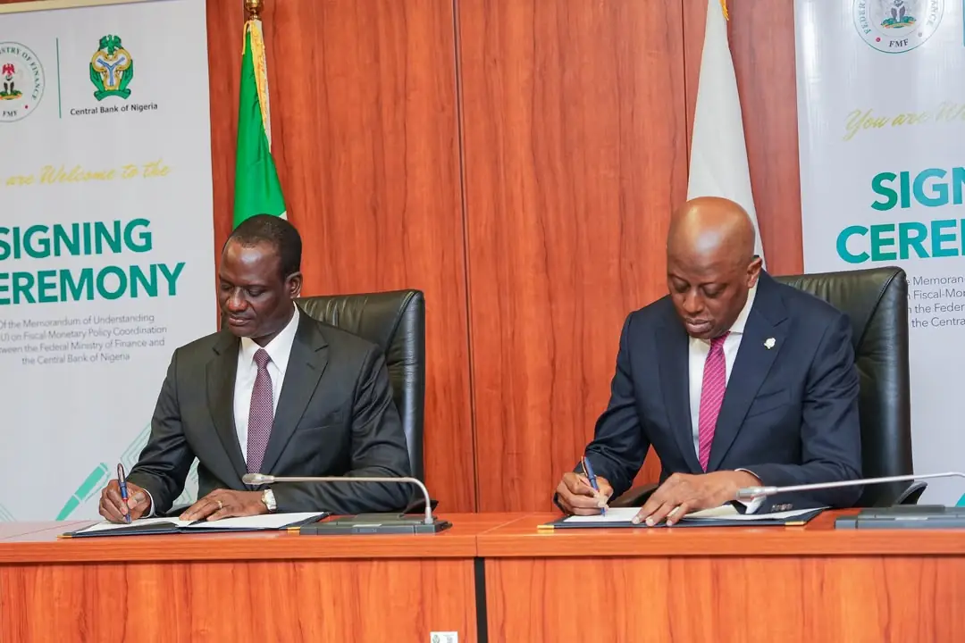 CBN, Finance Ministry Formalise Fiscal-Monetary Coordination as Inflation Targeting Looms