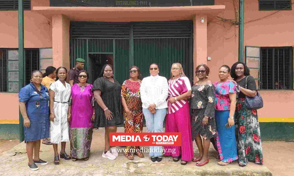 Wife of the Mayor of Aba North, Mrs. Ni‍na Ih‌eke Marks⁠ Birthday With Humanitarian V‍i‍sit to Aba Custodial C‌entre, Ex‍tends Supp‌ort to Inmates and Officers⁠