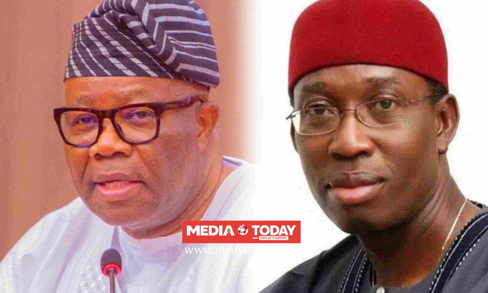 “Okowa Came Into The APC Because Of Fears Of His Corruption Cases; It’s Not Because Of His Sincerity” — Senate President, Akpabio Reveals, Alleges Okowa Joined APC Over EFCC Corruption Investigation