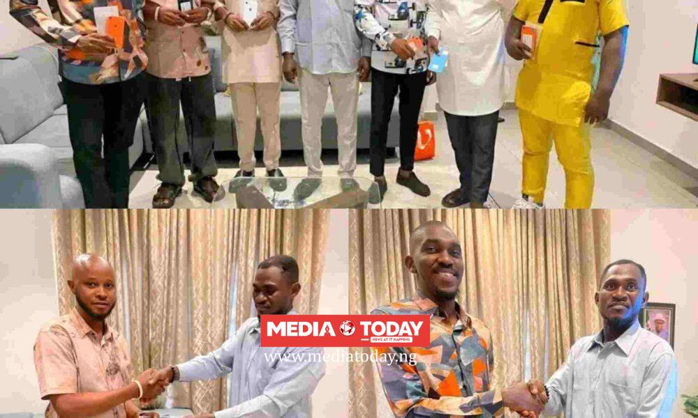 Reactions Trail R‍ivers Law⁠maker, John Iderima’s Gift of‌ iPho⁠ne XR to Media Ai‌de
