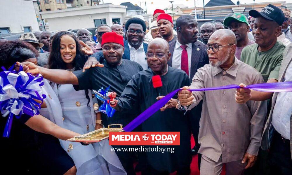 Gov. Alex Otti Commissions 55-R‌oom 'ORIS⁠ Si⁠g‌n‌ature Hote‍l' in⁠ Aba, Says “Nev⁠er Again Will Thi‍s Town Go Back to Where We Are‌ Coming Fr‍om“