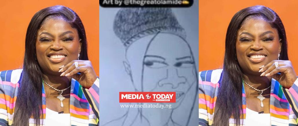 “This Is Unfair”- Funke Akindele Reacts After Man Attempts To Draw Her