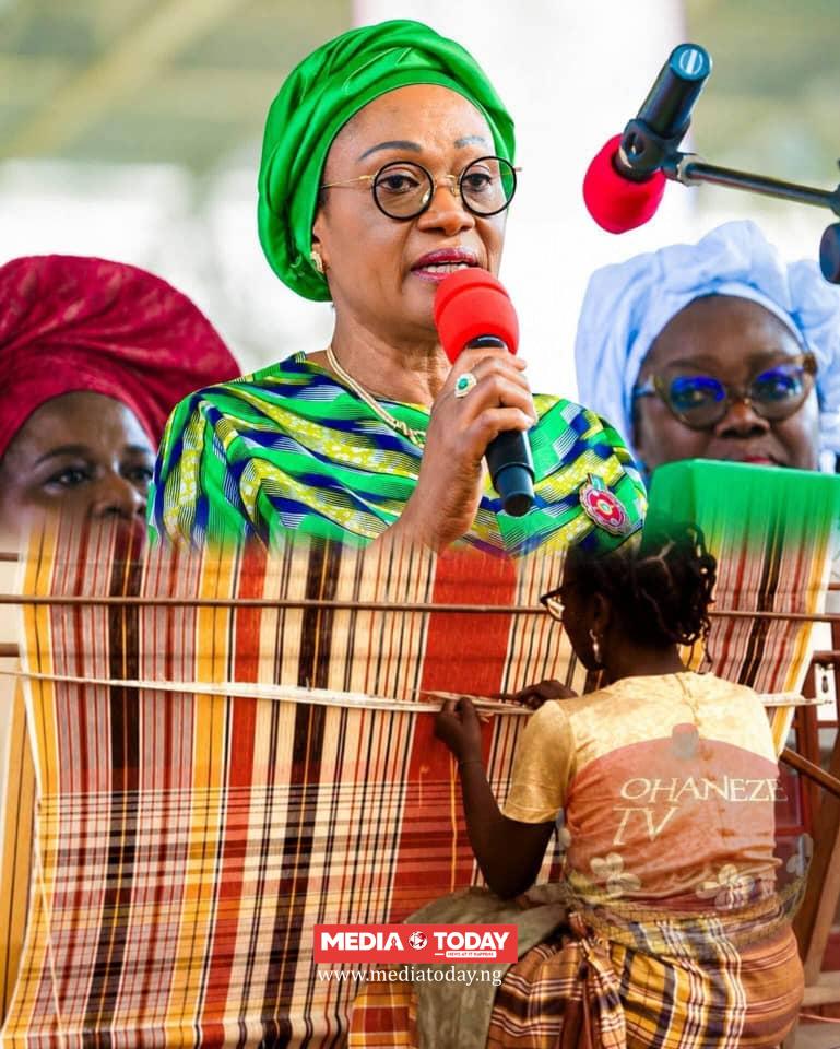Akwete Women Appreciate Tinubu, Otti, Wife for Promoting Indigenous Weaving