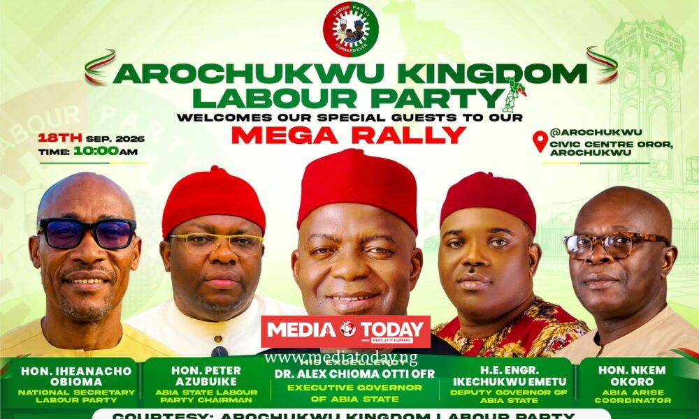 A New Wave of Political‌ Realignment Swee‌ps Thr‍ough Arochukwu as⁠ APC, PDP Membe‌rs‌ Join Labour Party