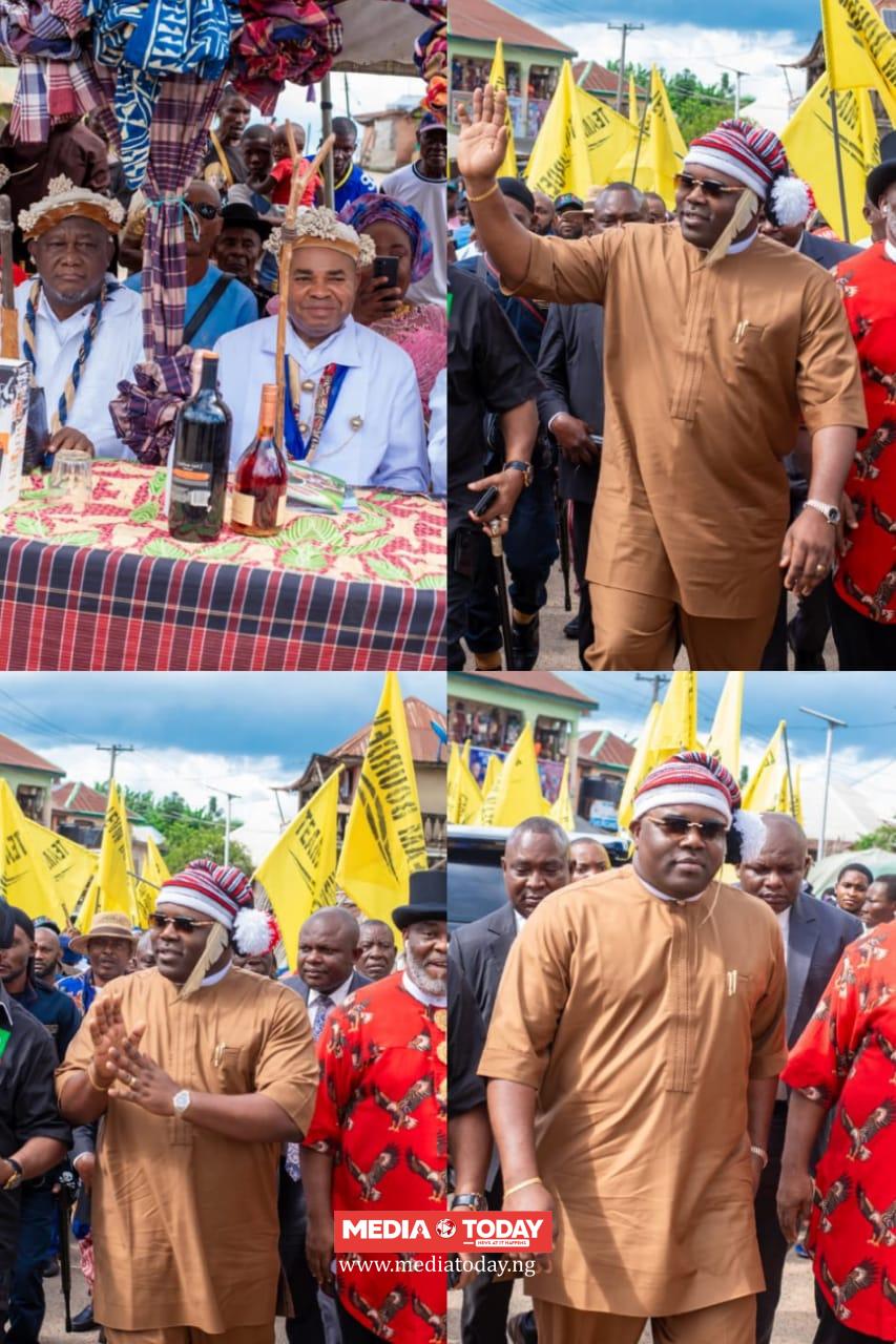 Otti Urges Abiriba to Maintain Unity Ahead of 2027 Elections