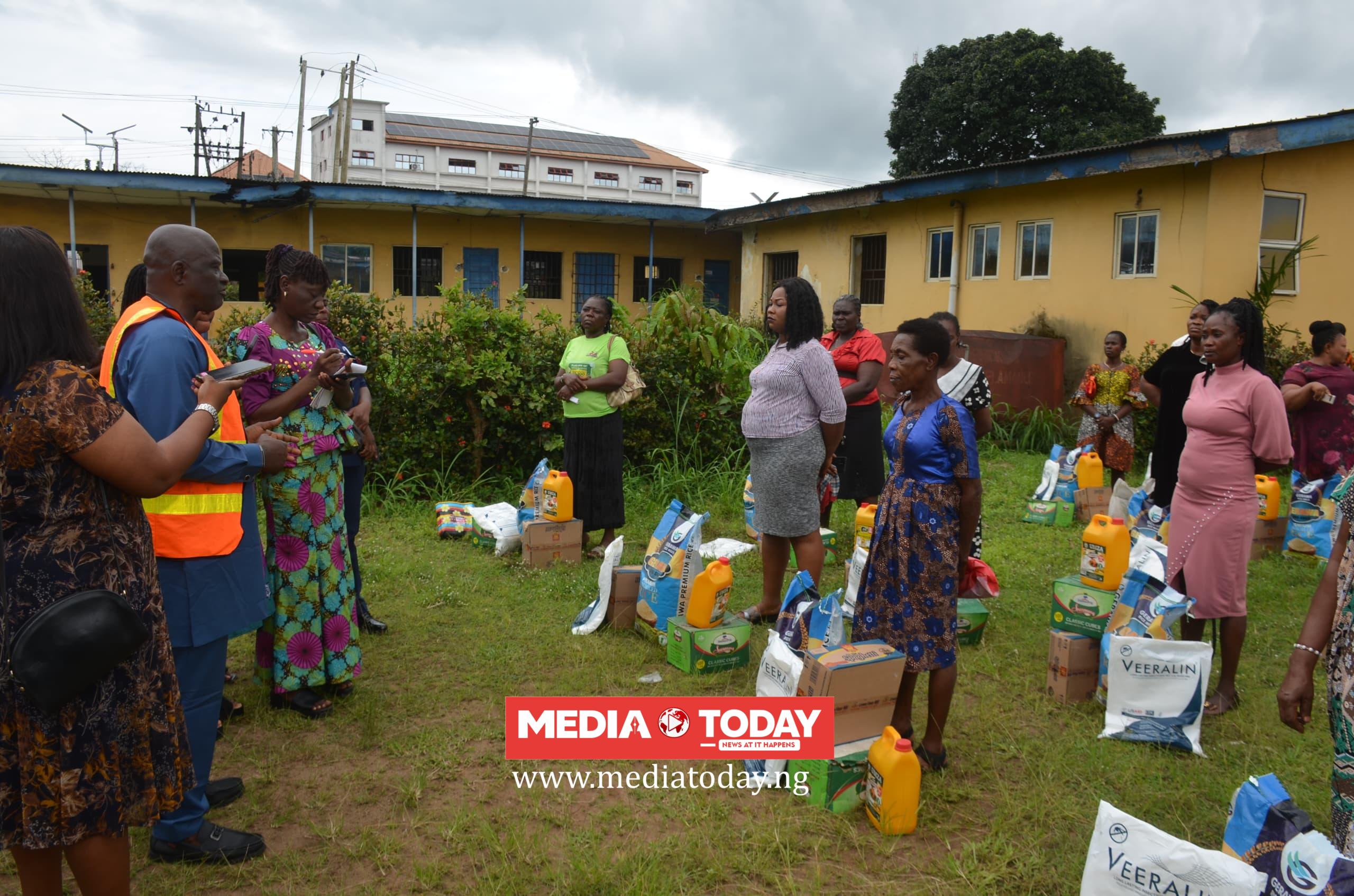 NEMA, SEMA Give Relief Materials to Disaster Victims in Abia