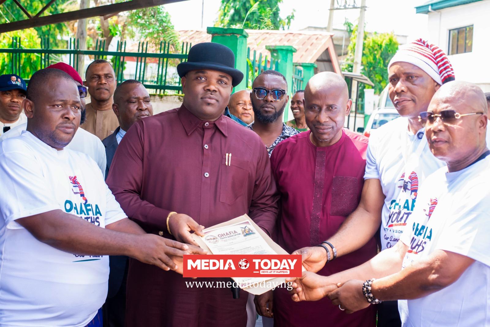 Otti Commends Unity Among Ohafia, Abiriba, Nkporo Youths