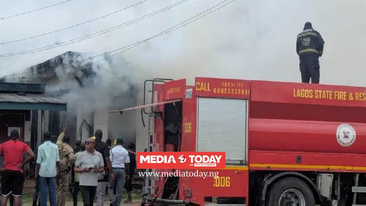 Fire Guts Customs Apapa Office, Property Worth Millions Destroyed