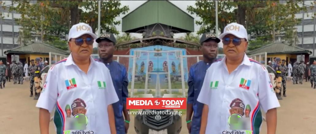 Jide Kosoko Causes Stir As He Appears In APC Campaign Uniform