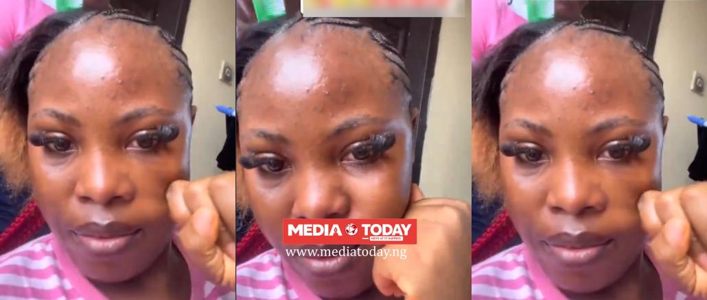 “I Was Making My Hair To Visit Him”- Lady Weeps After Receiving Breakup Message