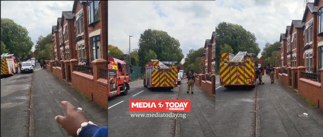 “Look At The Number Of Fire Trucks”- Nigerian Reacts To Swift Response To Gas Incident Abroad