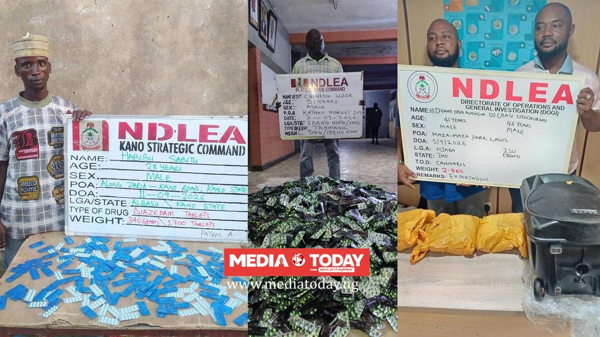 NDLEA Uncovers Drug Cartels’ New Tactics, Intercepts UK Colos, Opioids Hidden In Bread, Speakers