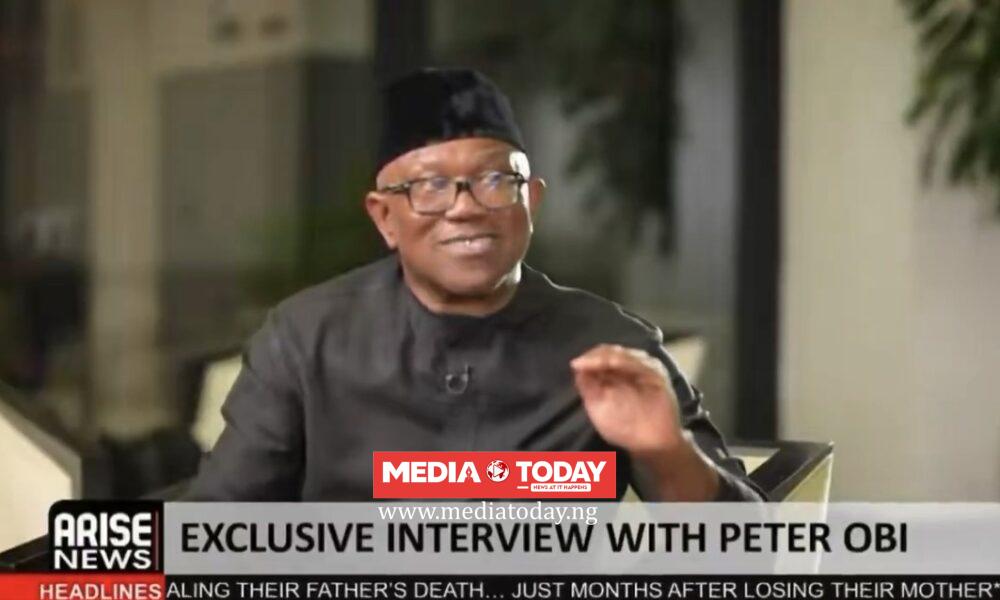 “President Tinu‌bu Has Not Slept Thre‌e Nig‍hts Anywhe‌re In Nige⁠ria…“ — Peter Obi Says