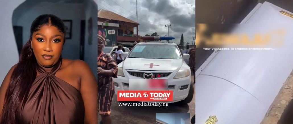 Tears Flow As Actress Tope Osoba Is Finally Laid To Rest