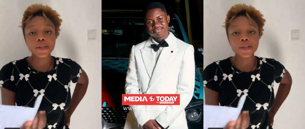"He Told Me To Get An Ab0rt!0n” -Young Lady Claims She Is Pregnant For Peller