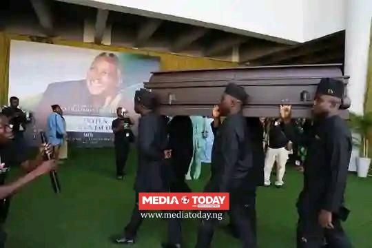 Video: Hamzat, Lagos First Lady, Amosun, others attend Olu Jacobs’ funeral