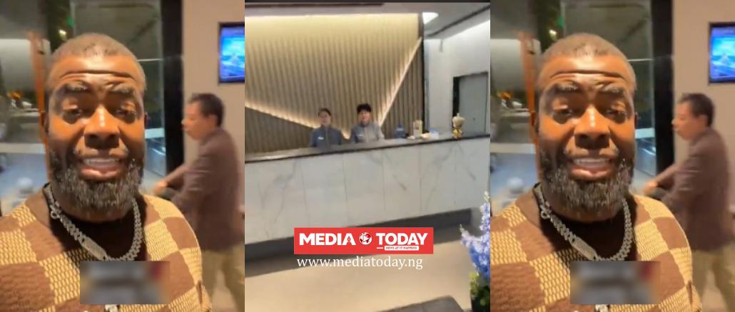 “I Want To Become White”- Nigerian Man Reacts After Facing Rac!a! Discr!minat!0n At Chinese Hotel