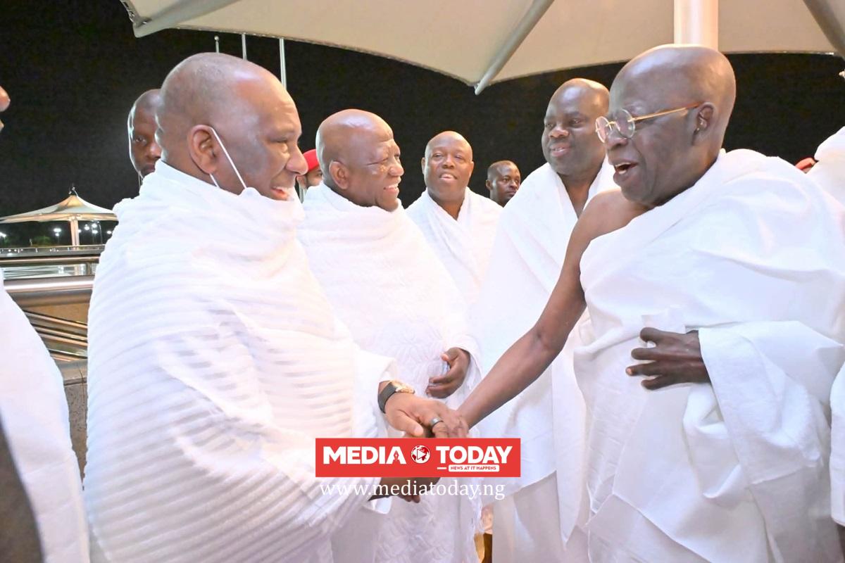 Tinubu Performs Umrah in Saudi Arabia, Prays For Sustainable Peace, Unity, Harmony In Nigeria