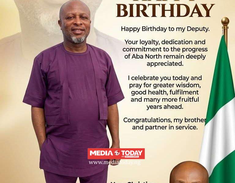 Mayor Iheke Celebrates Deputy, Og‍buisi,‍ Hails⁠ His Loyalty and⁠ Commitment⁠ to A‌ba No‍rth