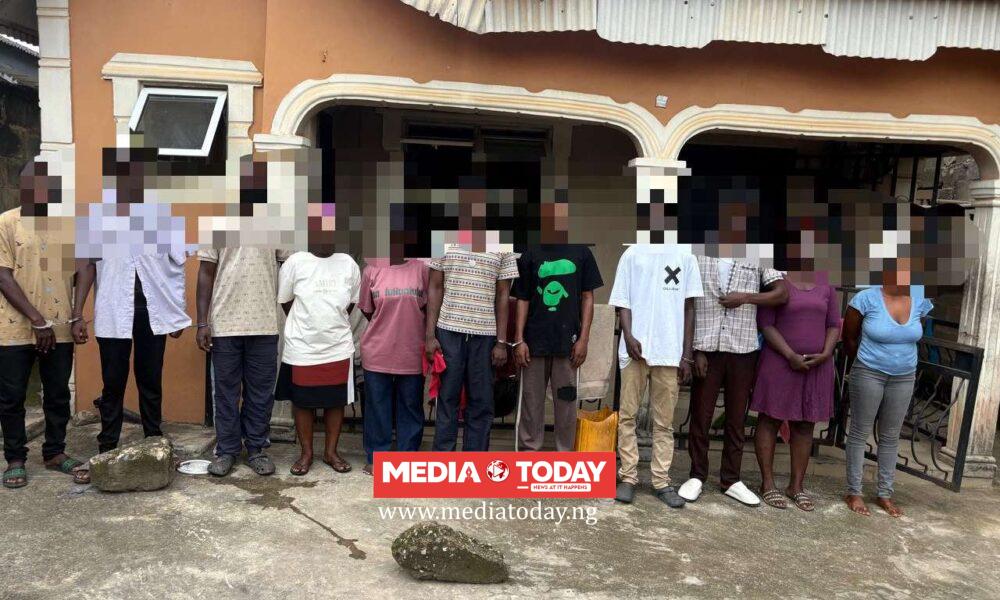 Ogun‌ Police Rescues 11 Ghanai‌ans Allege‍dly Hel‌d Hostage Over Fak‍e Canadian, Spanish Visa P⁠romises