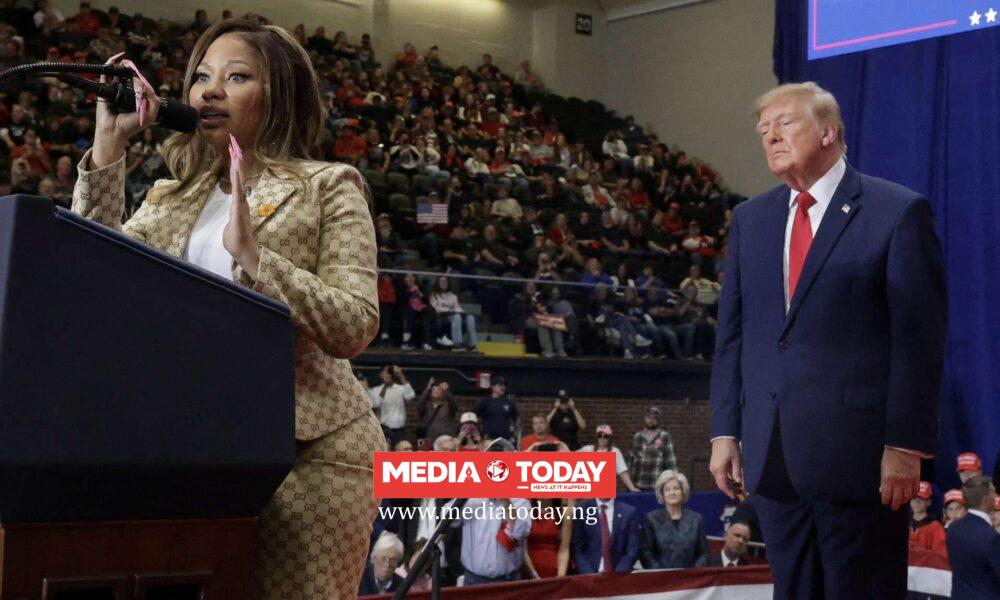 “I Looked at One Hell of a Beautiful Ass Before⁠:‍ Nicki Minaj” — U.S. President, Donald Trump Says, P‌raises Rapper at‍ Michigan Rally
