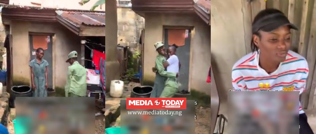 “It Would Have Been Me And My Twin Sister, But Life Happened To Her”- Moment Corps Member Salutes Her Blind Twin