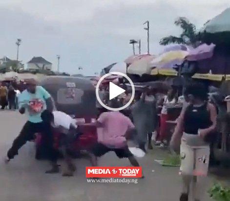 Drama As Residents Attack Man After Announcing Support For Tinubu And APC Ahead Of 2027 [VIDEO]