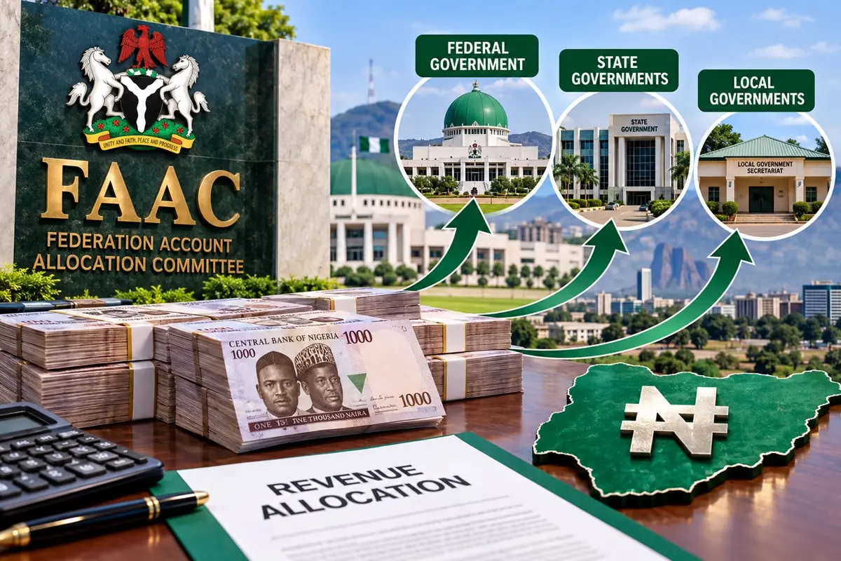 FAAC Shares ₦2.428trn September Revenue To FG, States, LGs