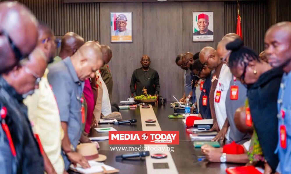 PRESS RELEASE: GOV. OTTI CHARGES NEWLY INAUGURATED LABOUR PARTY GOVERNORSHIP CAMPAIGN COUNCIL TO DRIVE GRASSROOTS MOBILIZATION.