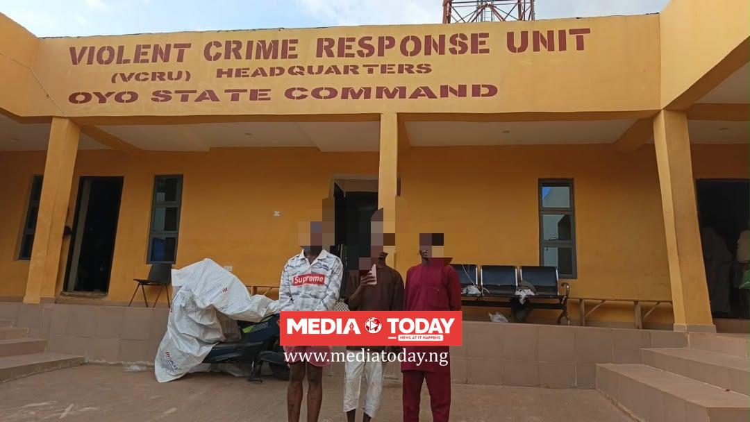 Police arrest three suspects over alleged murder, armed robbery in Ibadan 