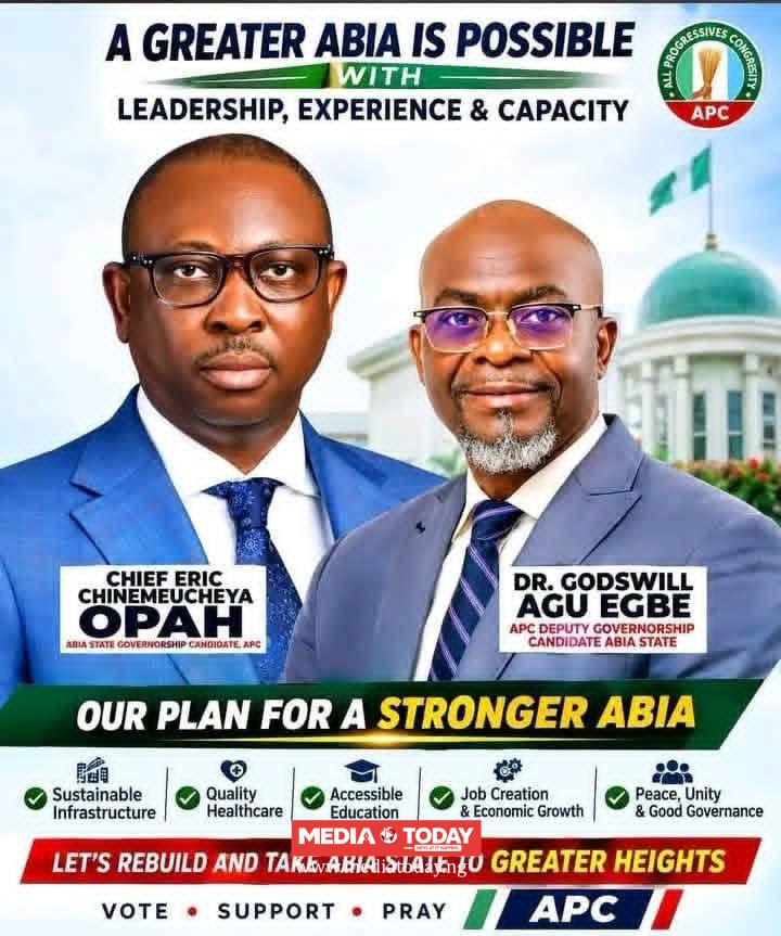 HOW THE EMERGENCE OF ERIC OPAH AND GODSWILL AGU EGBE IS SHAKING THE POLITICAL EQUATION IN ABIA