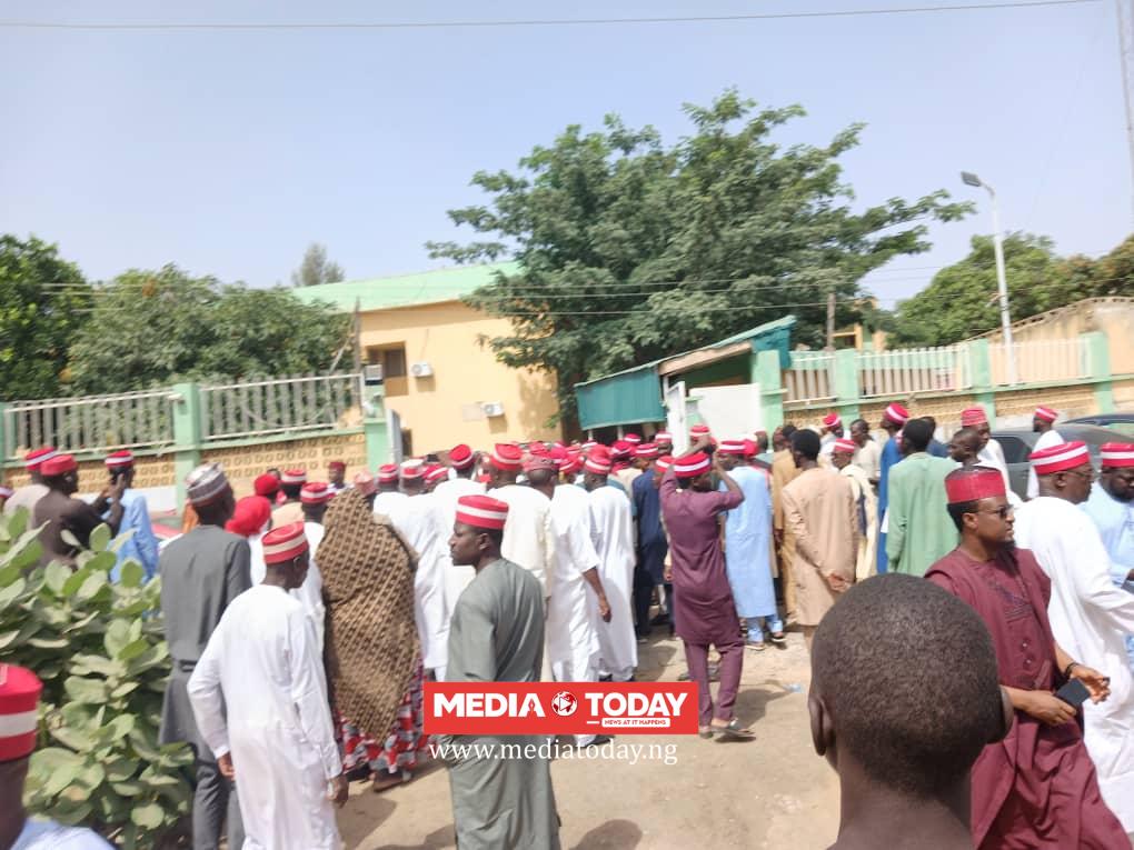 Kwankwasiyya Supporters Protest Kano NDC Guber Candidate’s Omission, Petition INEC