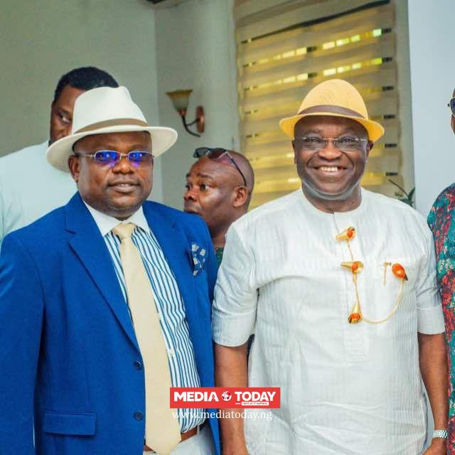 Lawmaker Erondu Greets Ikpeazu at 62