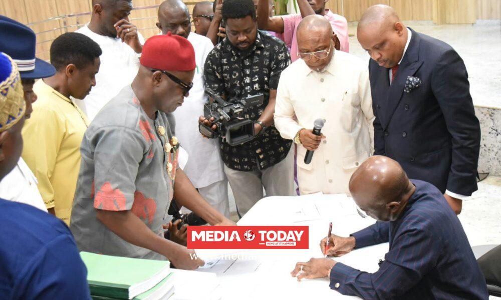 Otti Signs ABSU Amendment, Three Justice Reform Bills Into Law
