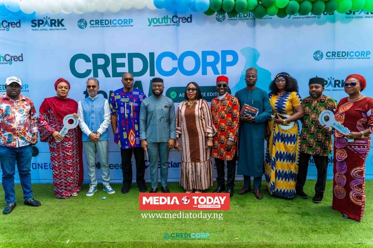 Otti Hails FG’s Consumer Credit Scheme as CREDICORP Targets Over 1,000 Abians. —-SPARK credit product debuts in Aba, offering traders, youths and transport operators access to affordable financing.