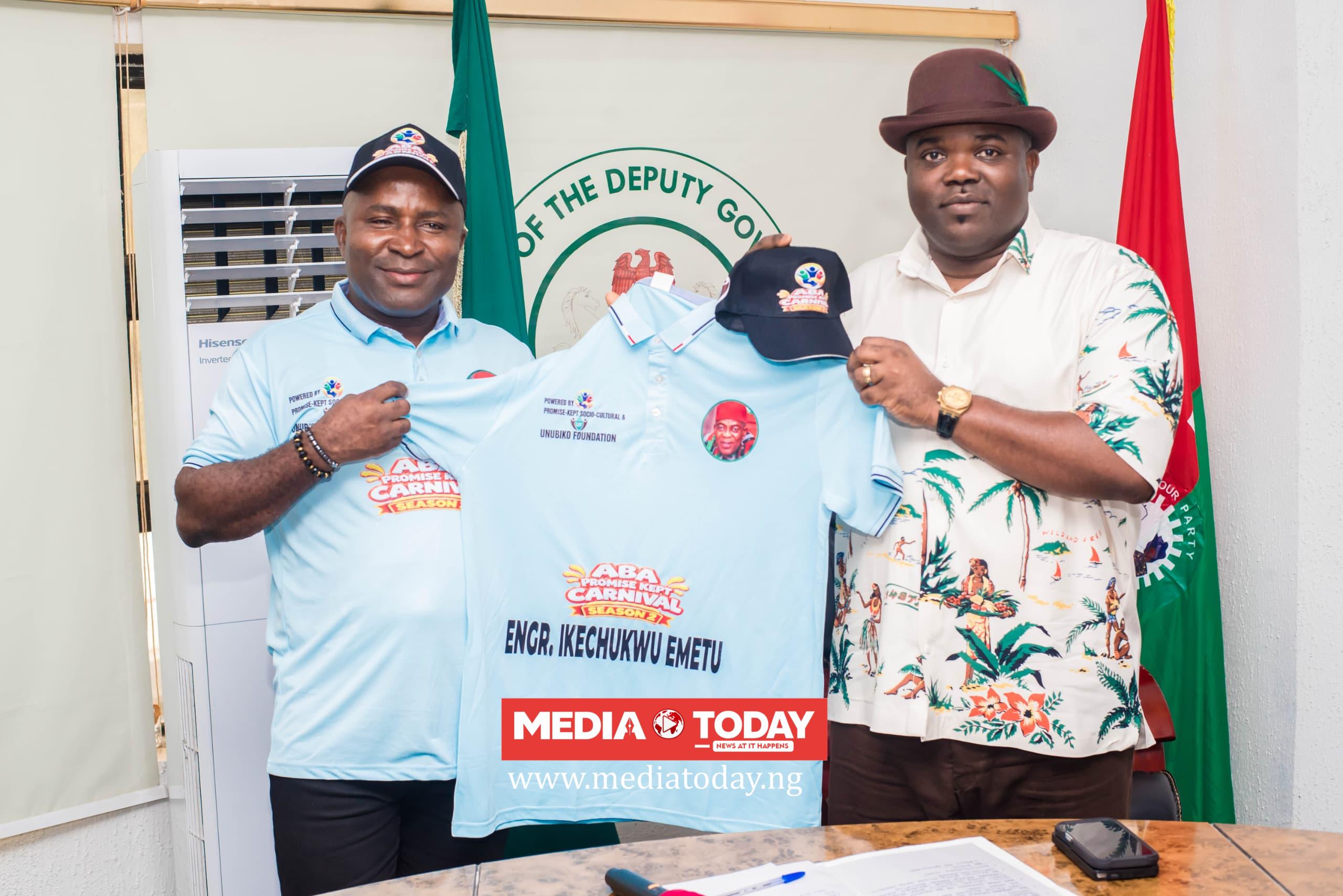 Emetu Pledges Support for Aba Promises Kept Carnival, Music Fiesta.