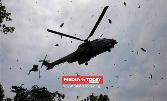 Helicopter Crashes Into Swamp In Ondo, Occupants Feared Dead