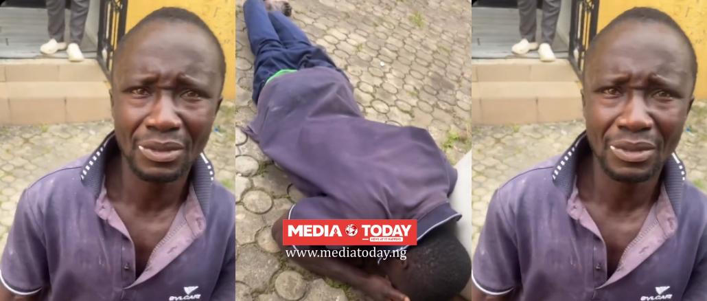 Lady Confronts Man Over Alleged Attempt To Forcefully K!$$ A 13-Year-Old Girl